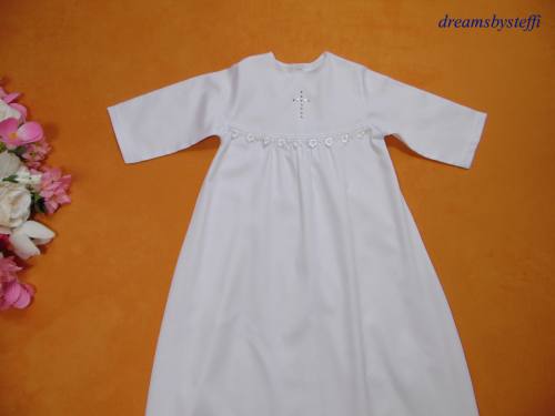 Taufkleid lang feine Spitze - Baby Junge + Mädchen