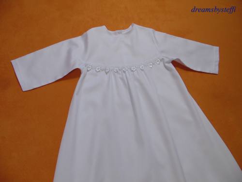 Taufkleid lang feine Spitze - Baby Junge + Mädchen