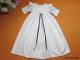Taufkleid - Satinschleife - Armrüsche - Baby