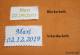 Tuch Taufe Stickerei Spitze Motiv Glassteine Name + Datum